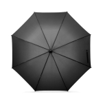 Ombrello grande antivento con apertura semiautomatica Ø134,5 color nero prima vista