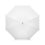 Ombrello grande antivento con apertura semiautomatica Ø134,5 color bianco prima vista