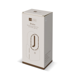 Ventilatore portatile senza pale con luce LED a 6 colori e 4 velocità color beige settima vista