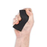 Antistress in schiuma PU a forma quadrata di container marittimo color nero quinta vista
