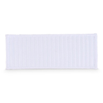 Antistress in schiuma PU a forma quadrata di container marittimo color bianco quarta vista