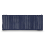 Antistress in schiuma PU a forma quadrata di container marittimo color blu scuro quarta vista