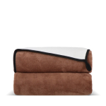 Coperta in microfibra di poliestere con sublimazione a colori 500 g/m² color marrone