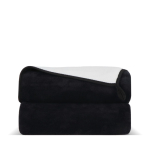 Coperta in microfibra di poliestere con sublimazione a colori 500 g/m² color nero
