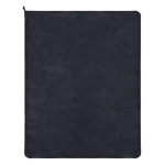 Coperta in microfibra di poliestere con sublimazione a colori 500 g/m² color nero quarta vista