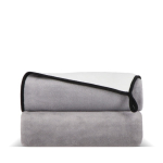 Coperta in microfibra di poliestere con sublimazione a colori 500 g/m² color grigio