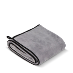 Coperta in microfibra di poliestere con sublimazione a colori 500 g/m² color grigio seconda vista
