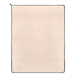 Coperta in microfibra di poliestere con sublimazione a colori 500 g/m² color beige quarta vista