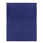 Coperta in microfibra di poliestere con sublimazione a colori 500 g/m² color blu scuro quarta vista
