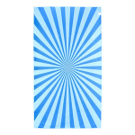 Telo mare in RPET con tecnologia ad asciugatura rapida 100x180cm color blu quinta vista