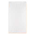 Telo mare in RPET con tecnologia ad asciugatura rapida 100x180cm color arancione sesta vista