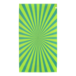 Telo mare in RPET con tecnologia ad asciugatura rapida 100x180cm color lime quinta vista