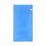 Asciugamano in RPET con tecnologia ad asciugatura rapida e sacca 40x80 cm color blu quinta vista