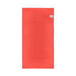 Asciugamano in RPET con tecnologia ad asciugatura rapida e sacca 40x80 cm color rosso quinta vista