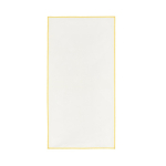 Asciugamano in RPET con tecnologia ad asciugatura rapida e sacca 40x80 cm color giallo sesta vista