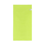 Asciugamano in RPET con tecnologia ad asciugatura rapida e sacca 40x80 cm color lime quinta vista