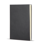Taccuino A5 con copertina morbida in PU e segnalibro a nastro, pagine a righe color blu