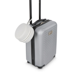 Cuscino da viaggio in memory foam con custodia facile da riporre color grigio sesta vista