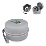 Cuscino da viaggio in memory foam con custodia facile da riporre