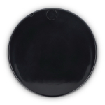 Specchietto compatto scorrevole in plastica con custodia protettiva color nero quinta vista