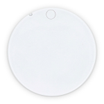 Specchietto compatto scorrevole in plastica con custodia protettiva color bianco quinta vista