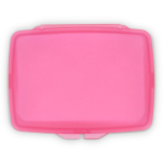 Set di pastiglie di sapone monodose in astuccio di plastica 20 pz color rosa quarta vista