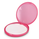 Set di pastiglie di sapone per le mani monodose in scatola resistente 15 pz color rosa seconda vista