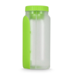 Portapranzo multifunzione con coperchio a vite e posate riutilizzabili color lime sesta vista