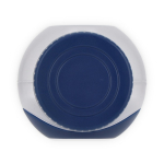 Portapranzo multifunzione con coperchio a vite e posate riutilizzabili color blu scuro nona vista