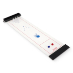 Gioco di bowling da tavolo con pista pieghevole e scatola compatta per riporlo color nero terza vista