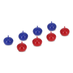Gioco compatto di curling da tavolo portatile con custodia di stoccaggio color nero terza vista