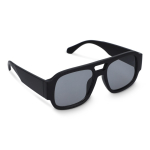 Occhiali da sole in plastica rigida riciclata con protezione UV400 color nero