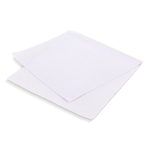 Asciugamano in poliestere ad asciugatura rapida con sublimazione 200 g/m² 50x100 cm color bianco seconda vista
