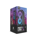 Altoparlante portatile con ruote e luci multicolore Fresh'n Rebel 640W color nero