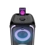 Altoparlante portatile con ruote e luci multicolore Fresh'n Rebel 640W color nero quinta vista