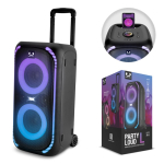 Altoparlante portatile con ruote e luci multicolore Fresh'n Rebel 640W