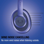 Cuffie con archetto con controllo del volume Fresh'n Rebel Clam Blaze 2 color blu ottava vista
