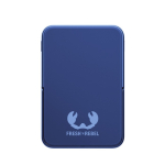 Power bank magnetico con ricarica wireless Fresh'n Rebel 10.000mAh color blu terza vista