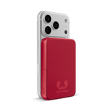 Power bank magnetico con ricarica wireless Fresh'n Rebel 10.000mAh color rosso seconda vista