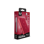 Power bank magnetico con ricarica wireless Fresh'n Rebel 10.000mAh color rosso