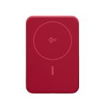 Power bank magnetico con ricarica wireless Fresh'n Rebel 10.000mAh color rosso quarta vista