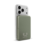 Power bank magnetico con ricarica wireless Fresh'n Rebel 10.000mAh color verde seconda vista