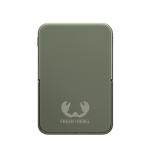 Power bank magnetico con ricarica wireless Fresh'n Rebel 10.000mAh color verde terza vista