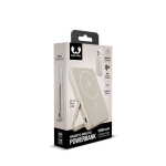 Power bank magnetico con ricarica wireless Fresh'n Rebel 10.000mAh color beige