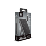 Power bank magnetico con ricarica wireless Fresh'n Rebel 10.000mAh color grigio scuro