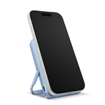 Power bank magnetico con ricarica wireless Fresh'n Rebel 10.000mAh color azzurro quinta vista