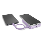 Power bank magnetico con ricarica wireless Fresh'n Rebel 10.000mAh color lilla sesta vista