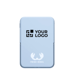 Power bank magnetico con ricarica wireless Fresh'n Rebel 10.000mAh vista area di stampa