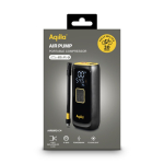 Compressore portatile a gonfiaggio rapido con torcia e powerbank da 4000mAh color nero