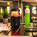 Altoparlante portatile 3 in 1 con luce 360° regolabile e powerbank 10.000mAh color nero ottava vista